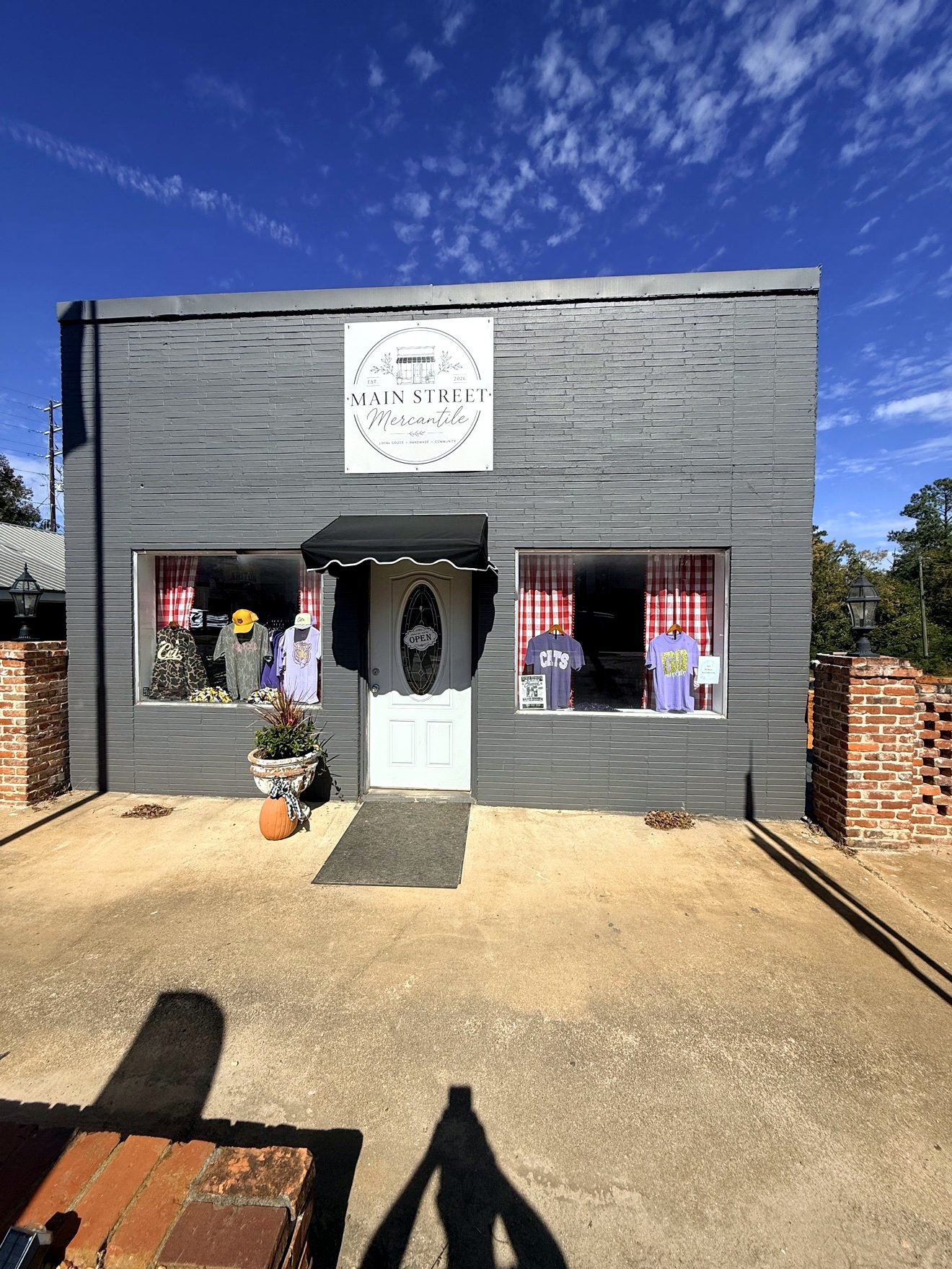 The Main Street boutique storefront in downtown Ariton
